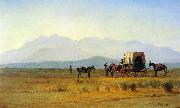 Surveyor's Wagon in the Rockies